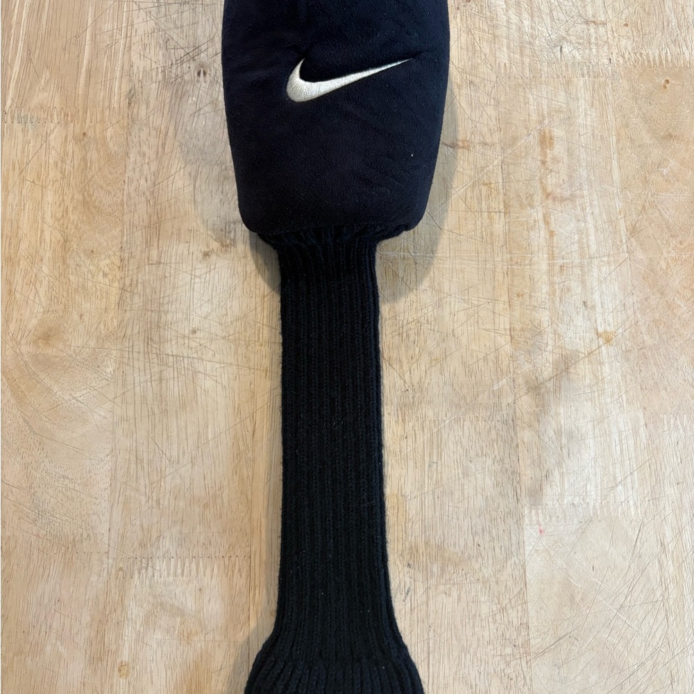 Nike Black and White Golf Club Headcover